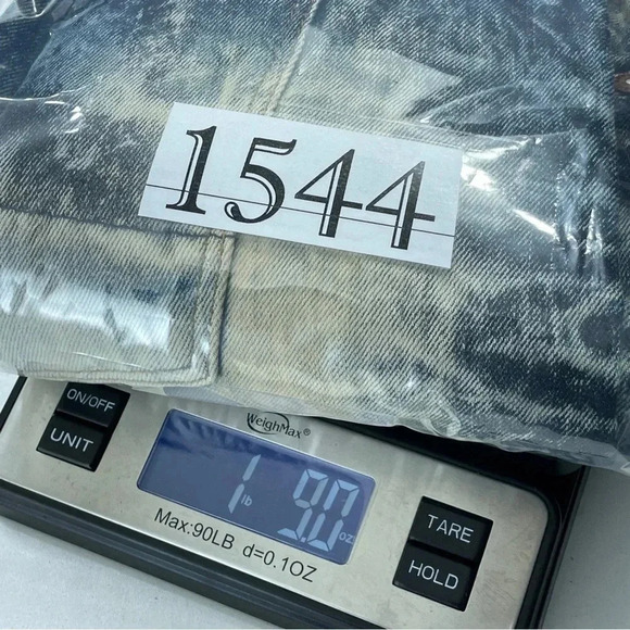 Rockstar Mens Size 42 button fly straight leg jeans 1544 - Picture 12 of 12